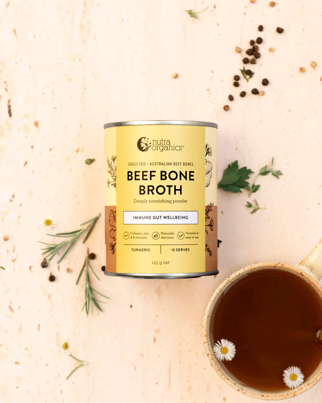 Beef Bone Broth Powder Turmeric - Image 9