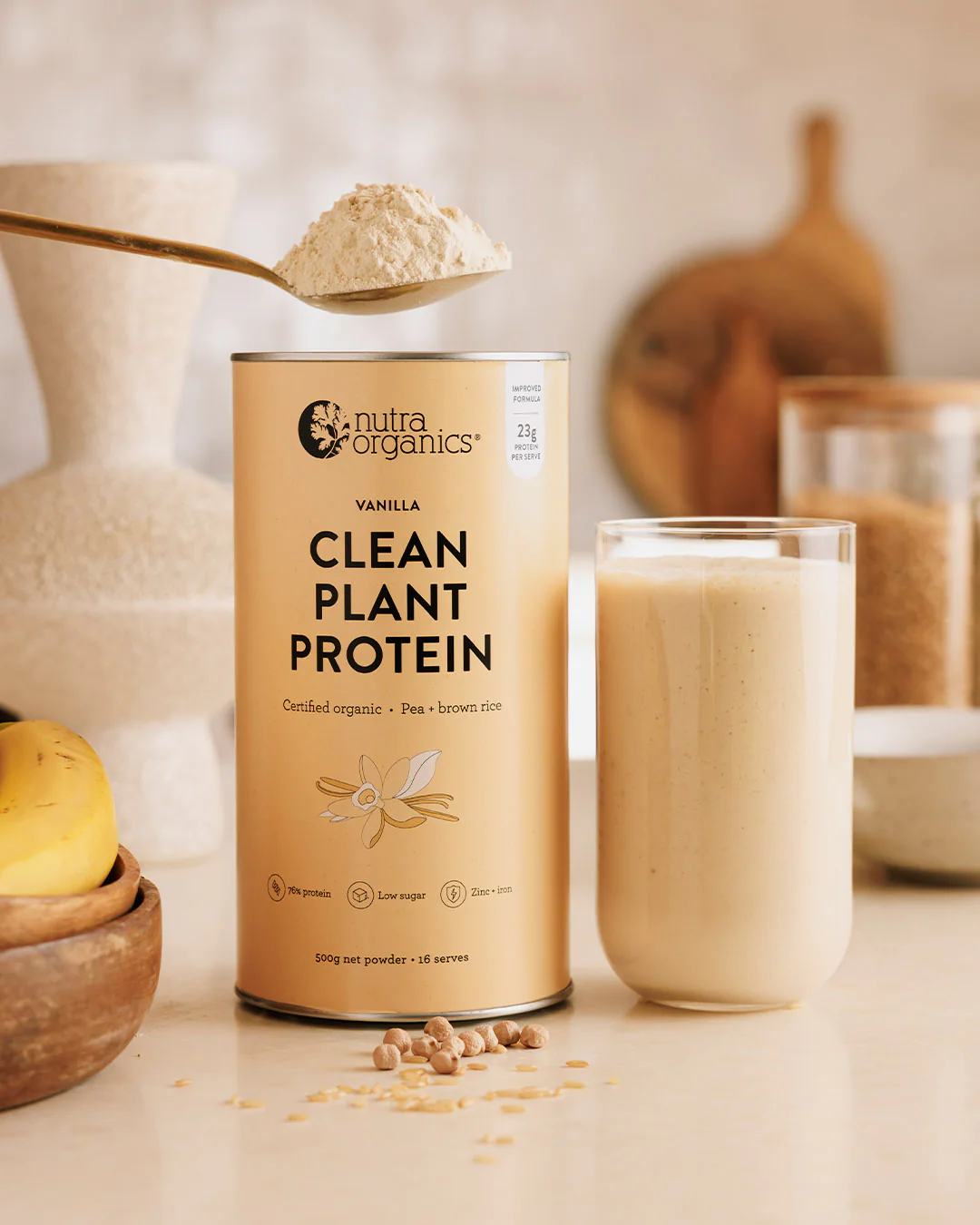 Clean Plant Protein Creamy Vanilla - Image 5