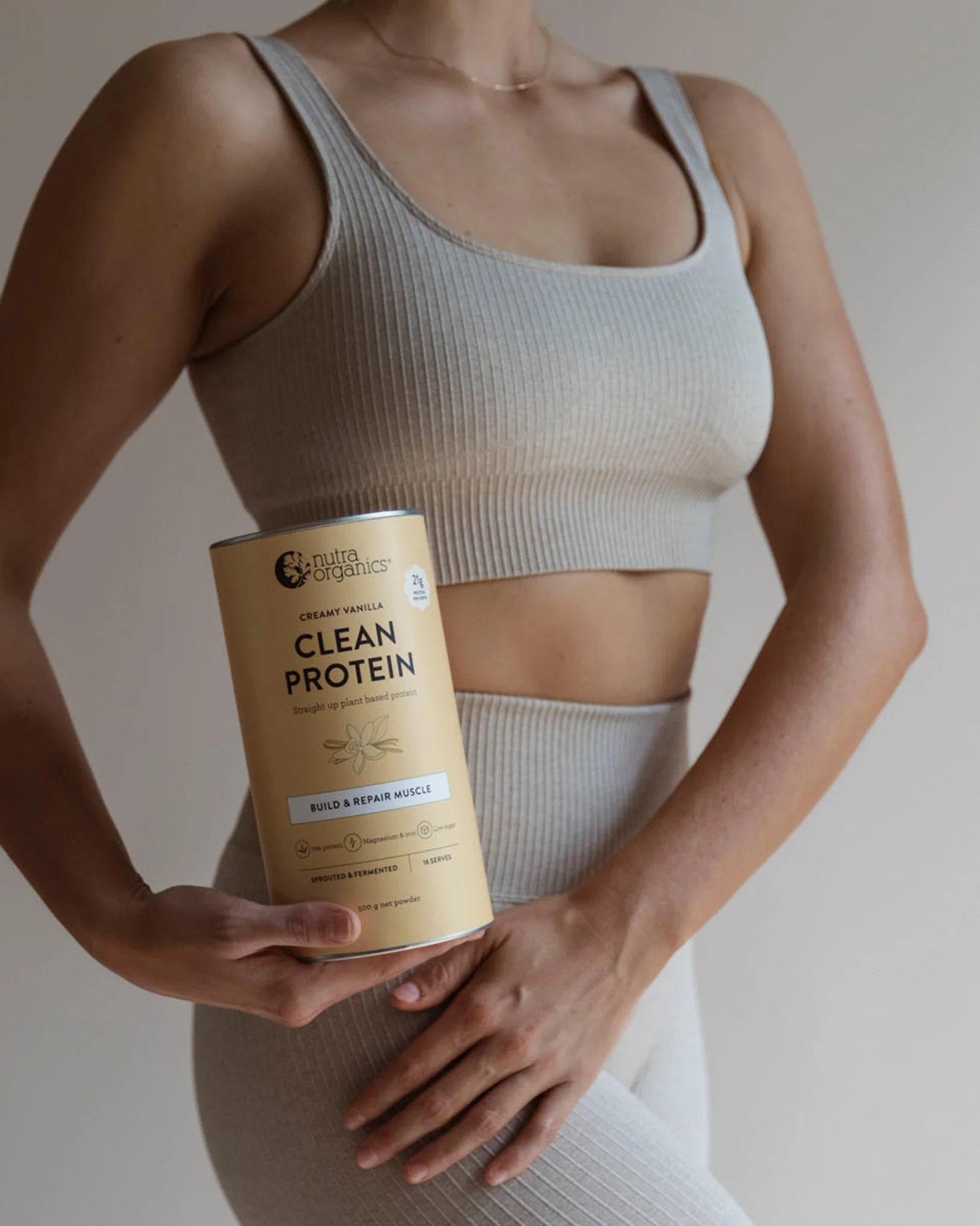 Clean Plant Protein Creamy Vanilla - Image 6