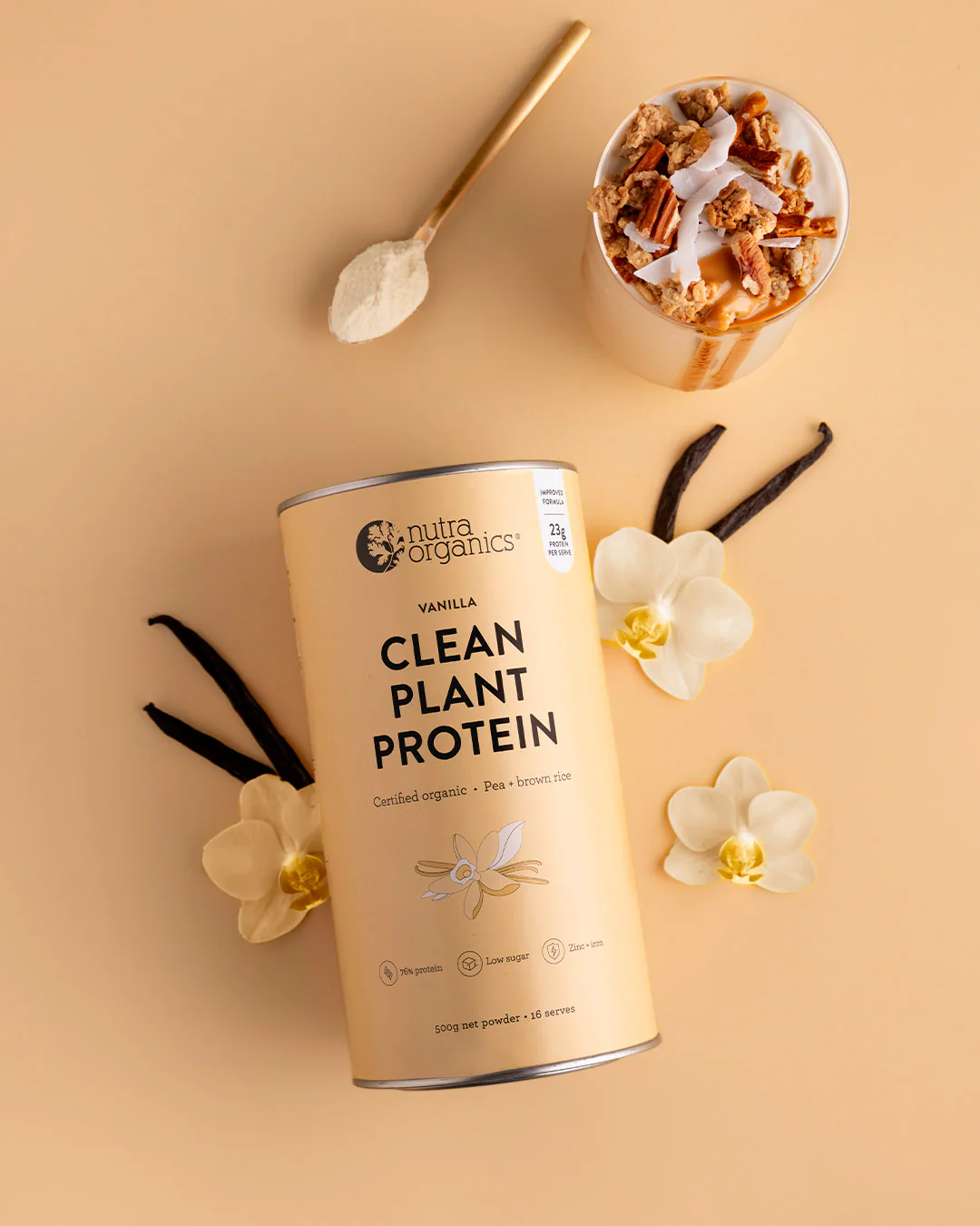 Clean Plant Protein Creamy Vanilla - Image 8