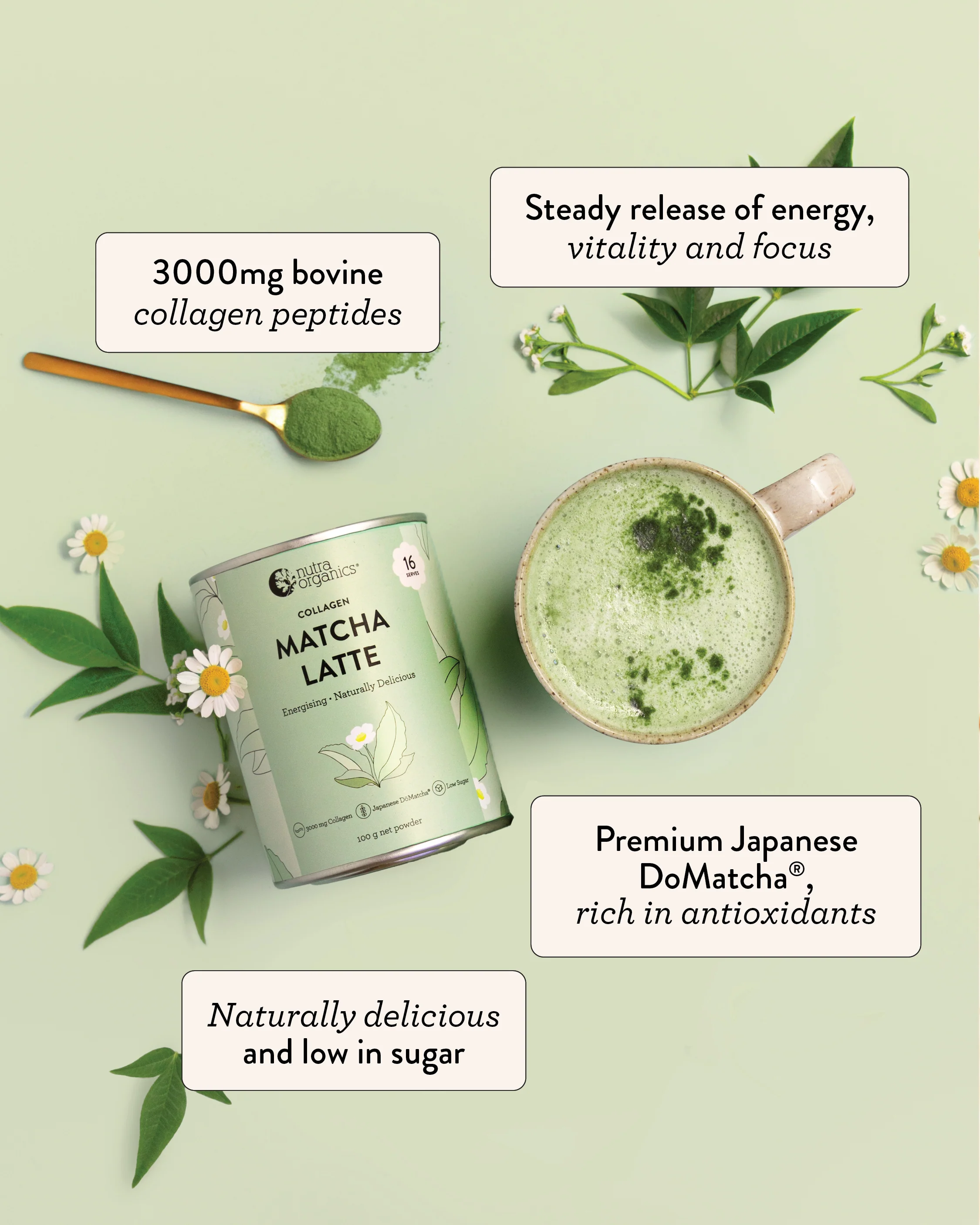 Collagen Matcha Latte - Image 3