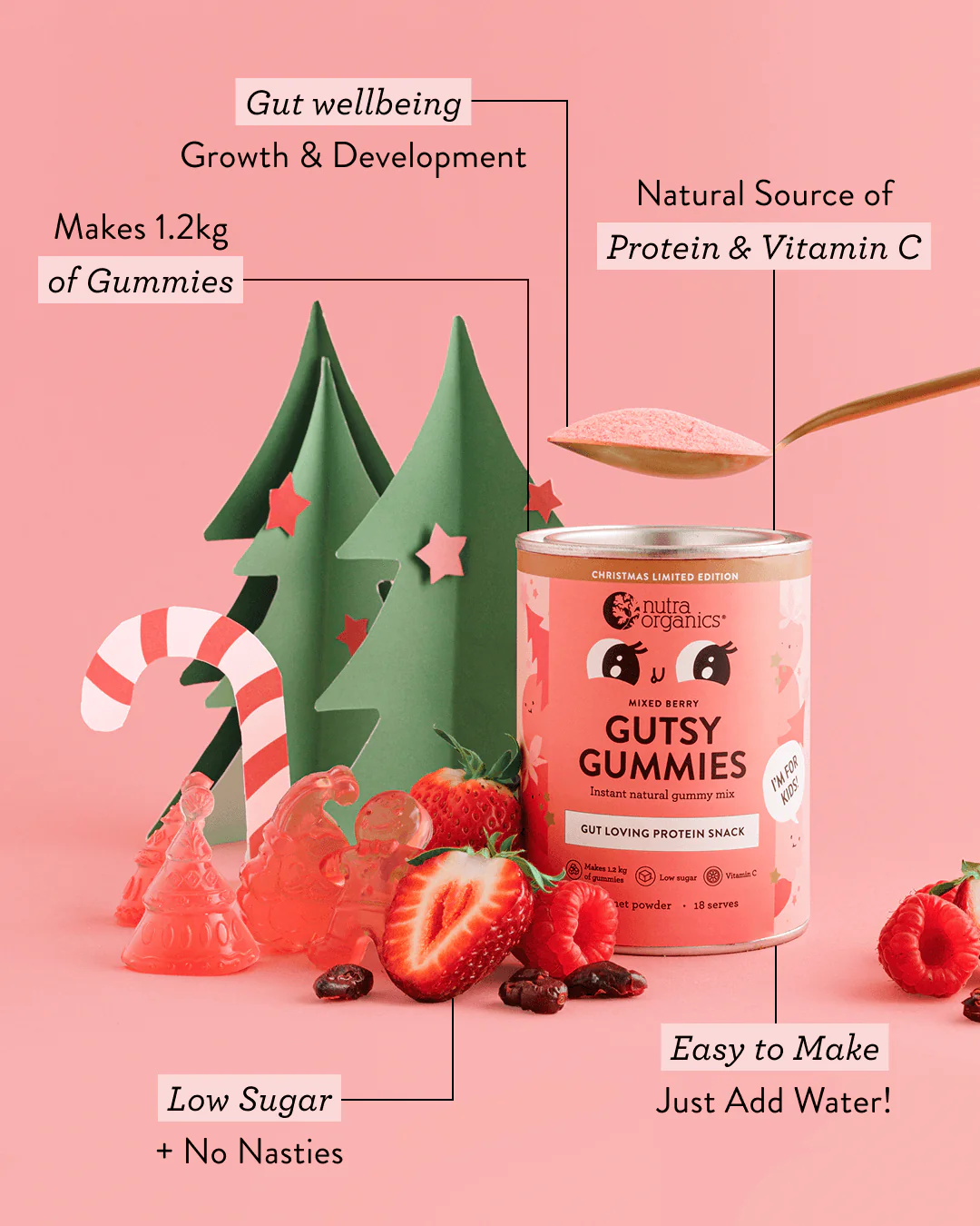 Gutsy Gummies Mixed Berry - Image 4