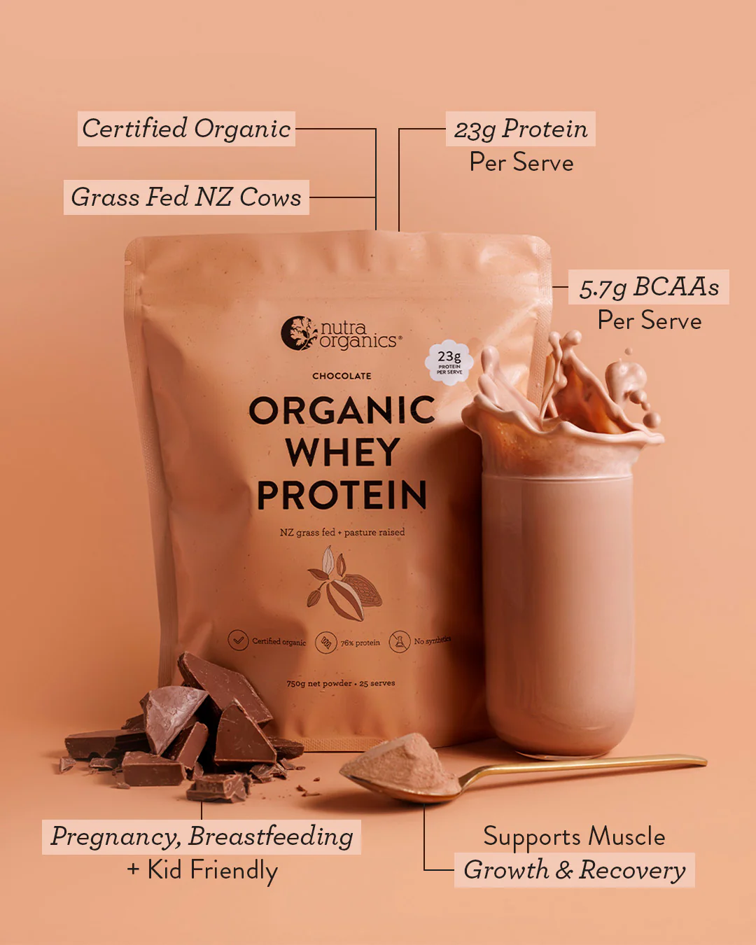 Organic Whey Protein Chocolate - Image 4