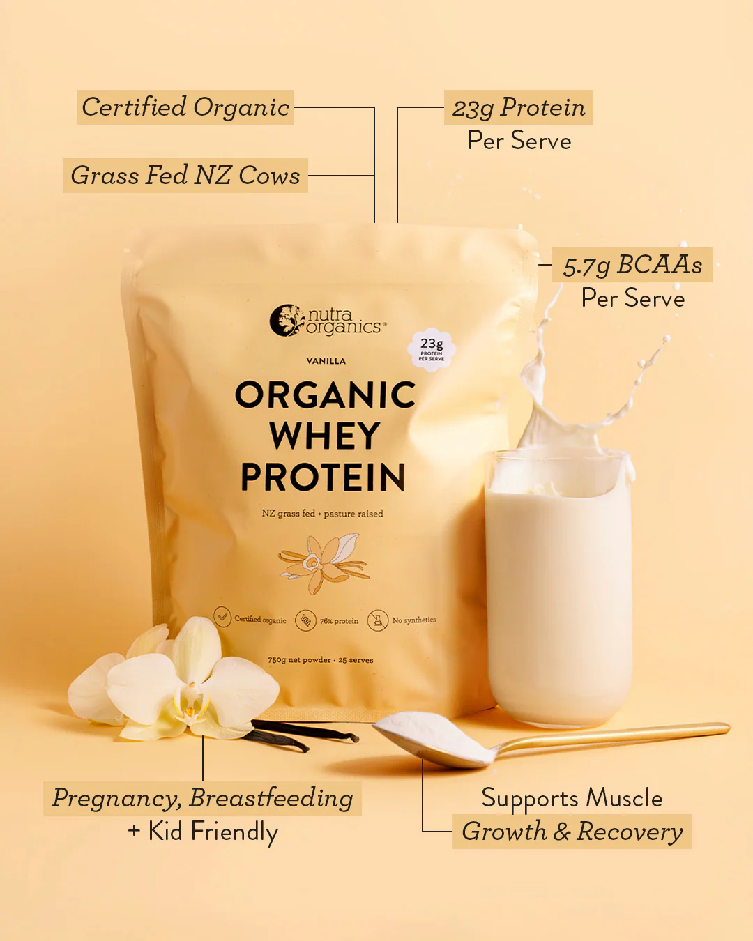 Organic Whey Protein Vanilla - Image 4