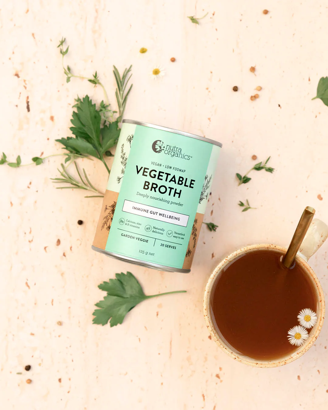 Vegetable Broth Garden Veggie - Image 9